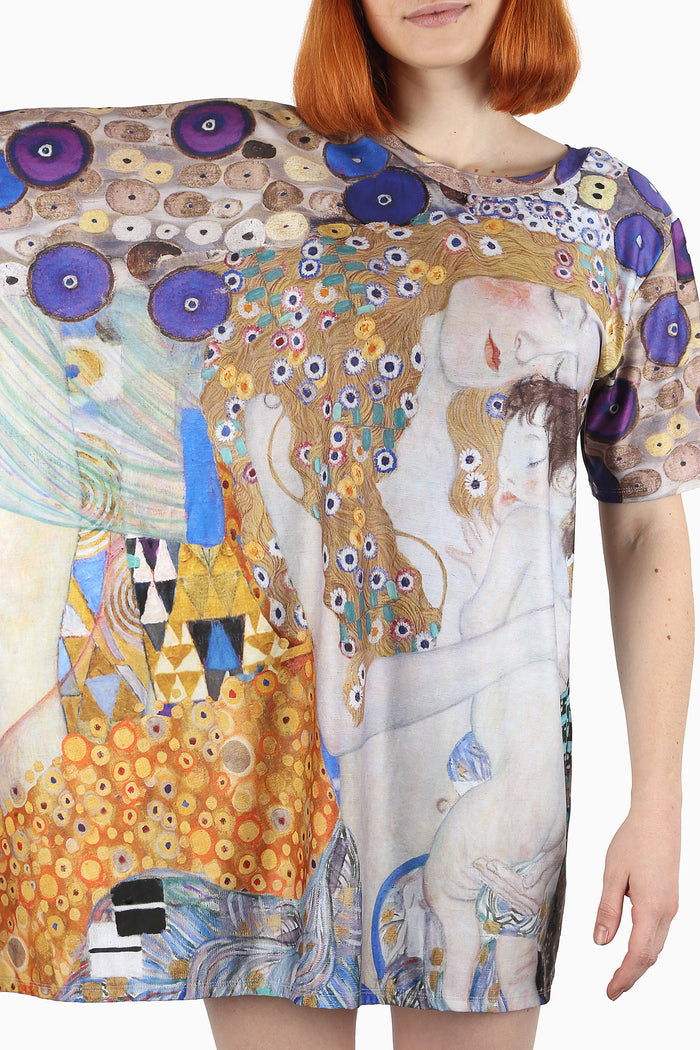 Klimt Mother Child Reversible Super Drape