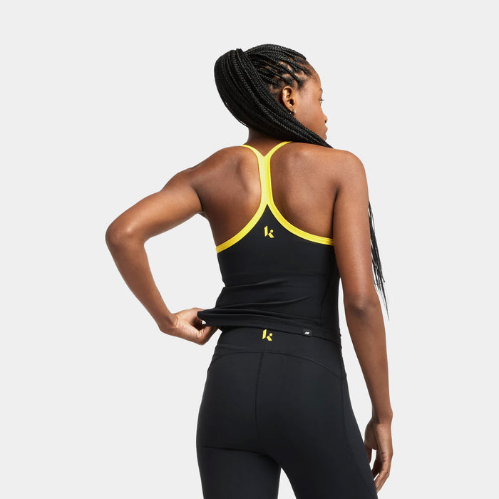Klutch Womens Tank Top (Black/Yellow)