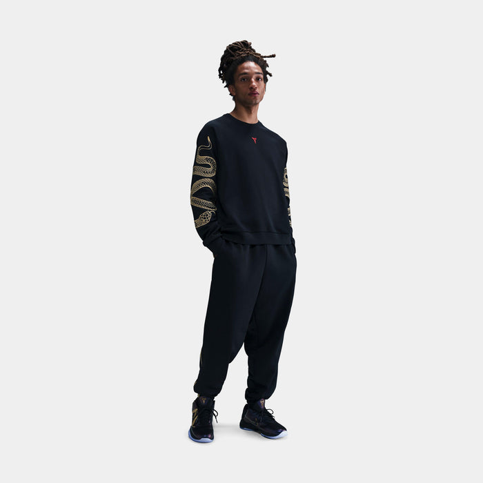 Kobe Year Of The Mamba Mens Crewneck (Black/Red)