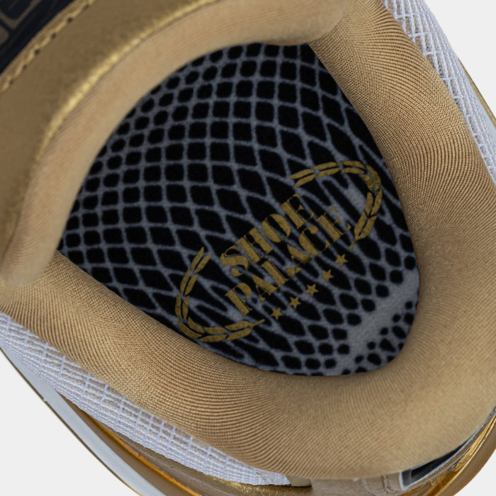 KT 10 $3 Coin Mens Basketball Shoes (Gold/White)