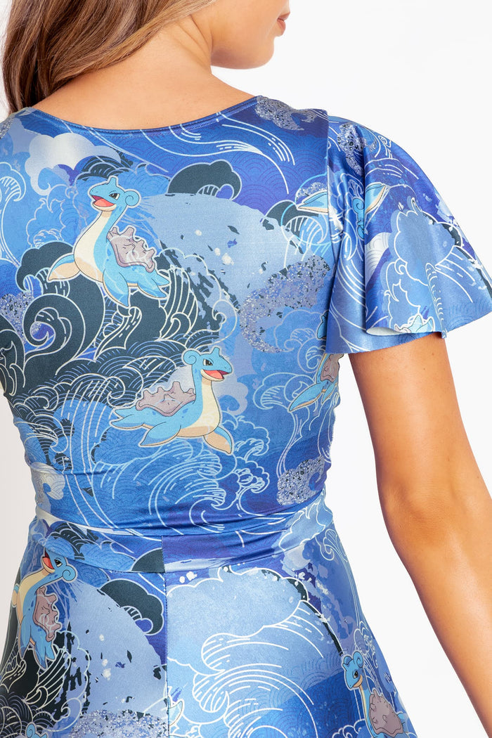 Lapras Waves Rio Playsuit