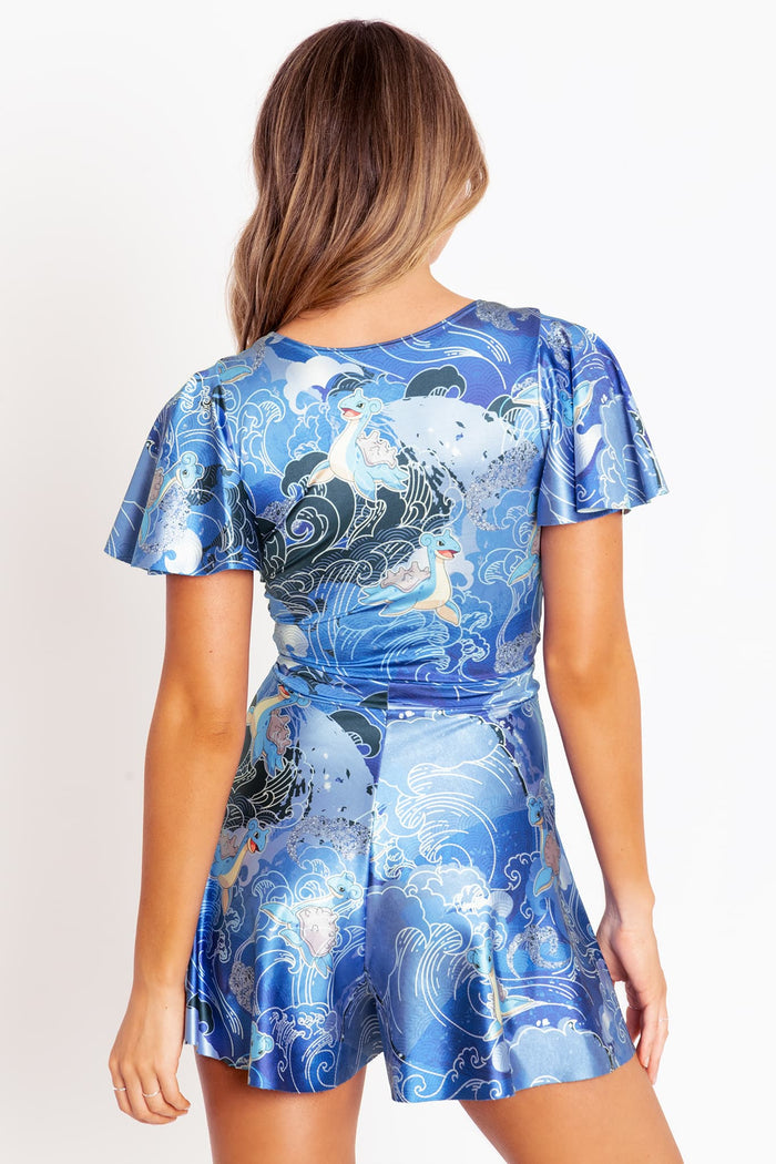 Lapras Waves Rio Playsuit