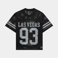 Las Vegas Mesh Mens Jersey (Black/Silver)