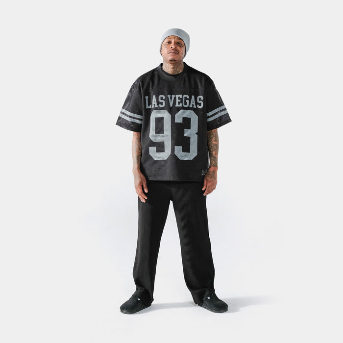 Las Vegas Mesh Mens Jersey (Black/Silver)