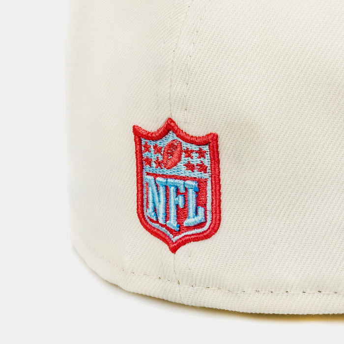 Las Vegas Raiders Colorpack 59Fifty Mens Fitted Hat (Blue/White)