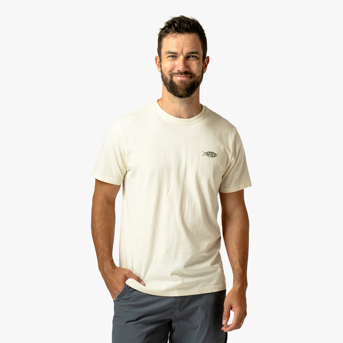Vintage White $Model is 6'0" 182lbs Size M$