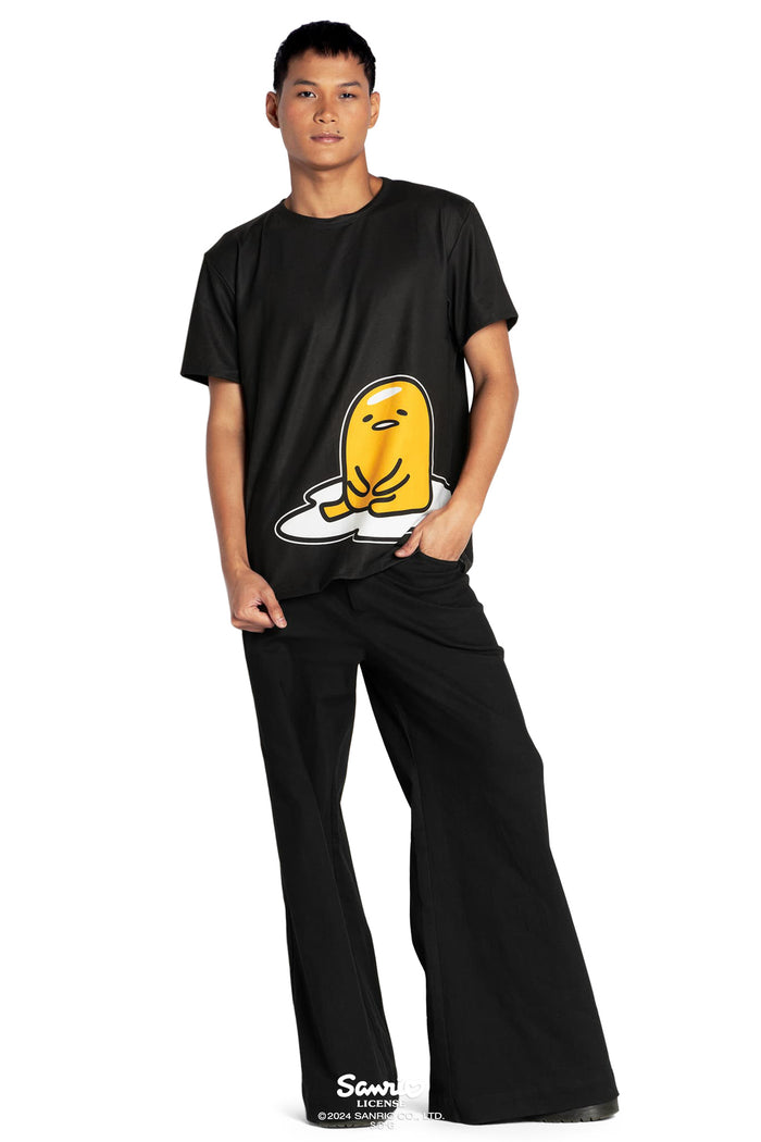 BlackMilk Clothing x Sanrio Gudetama - Sanrio Lazy Gudetama Tee Shirt  - Sanrio Merchandise - Collaboration apparel - Licenced.