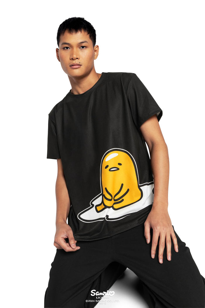 BlackMilk Clothing x Sanrio Gudetama - Sanrio Lazy Gudetama Tee Shirt  - Sanrio Merchandise - Collaboration apparel - Licenced.