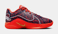 Lebron XXII SE Grade School Basketball Shoes (Obsidian/Metallic Gold/Bright Crimson)