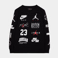 Level Up Grade School Long Sleeve Shirt (Black)