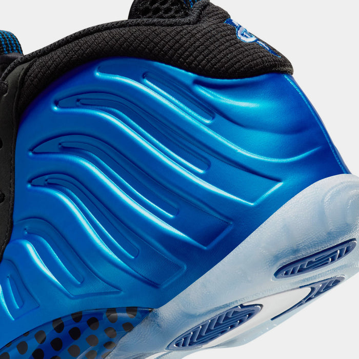 Little Posite One International Blue Grade School Lifestyle Shoes (Neon Royal/White/Black/Clear)