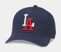 Los Angeles Angels Snapback Mens Hat (Red/Navy)