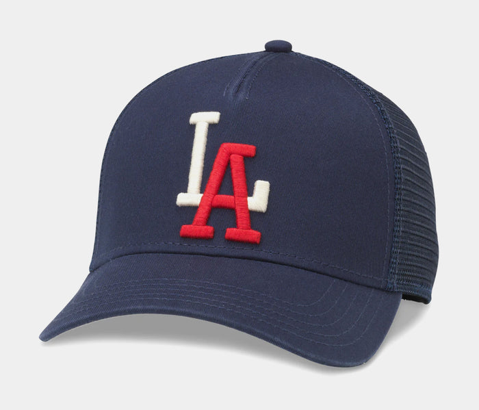 Los Angeles Angels Snapback Mens Hat (Red/Navy)