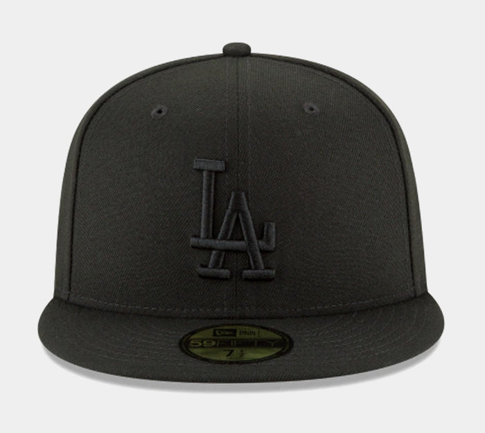 Los Angeles Dodgers 59Fifty Fitted Cap Mens Hat (Black)