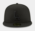 Los Angeles Dodgers 59Fifty Fitted Cap Mens Hat (Black)