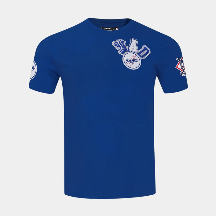 Los Angeles Dodgers City Mens Short Sleeve Shirt (Blue/White)