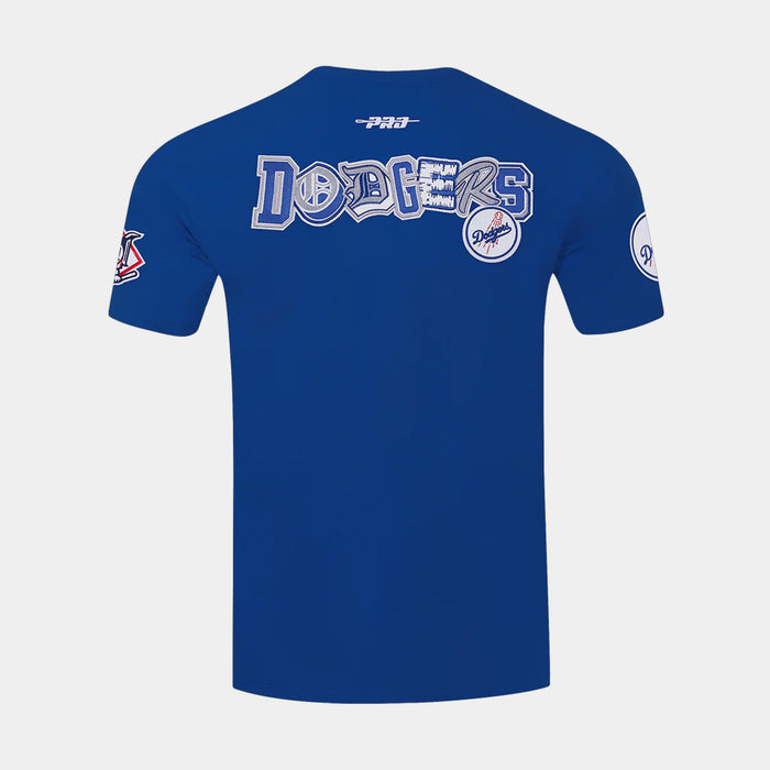 Los Angeles Dodgers City Mens Short Sleeve Shirt (Blue/White)