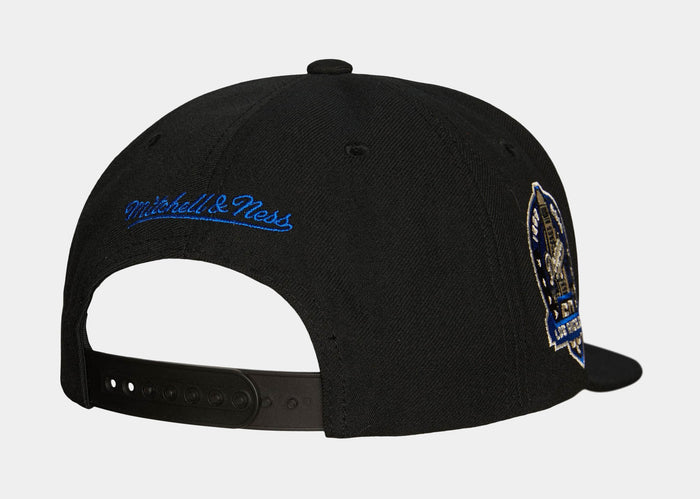 Los Angeles Dodgers Classic Snapback Mens Hat (Black/White)