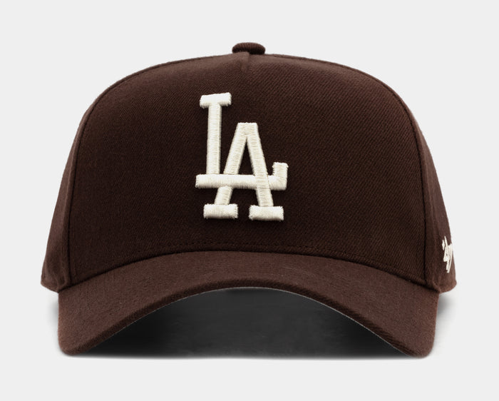 Los Angeles Dodgers MVP Snapback Mens Hat (Brown)