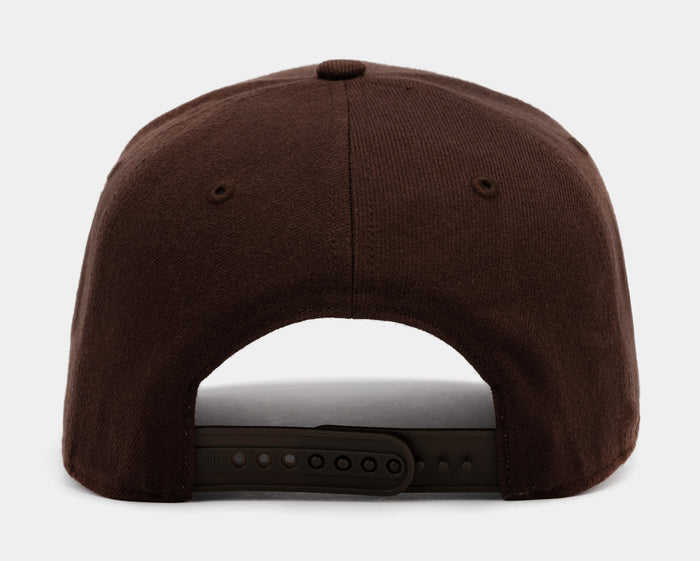 Los Angeles Dodgers MVP Snapback Mens Hat (Brown)