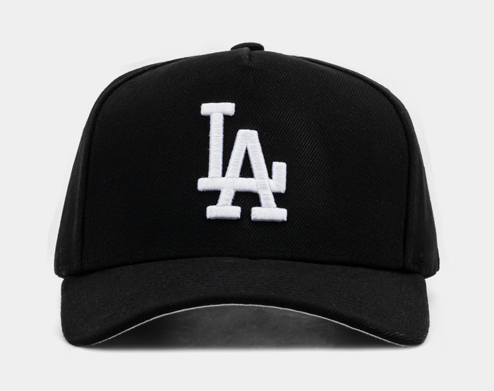 Los Angeles Dodgers Pro Snapback Mens Hat (Black/White)