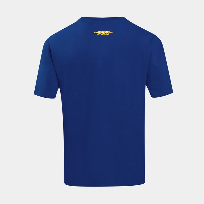 Los Angeles Dodgers World Series 2024 Mens Short Sleeve Shirt (Blue/Gold)