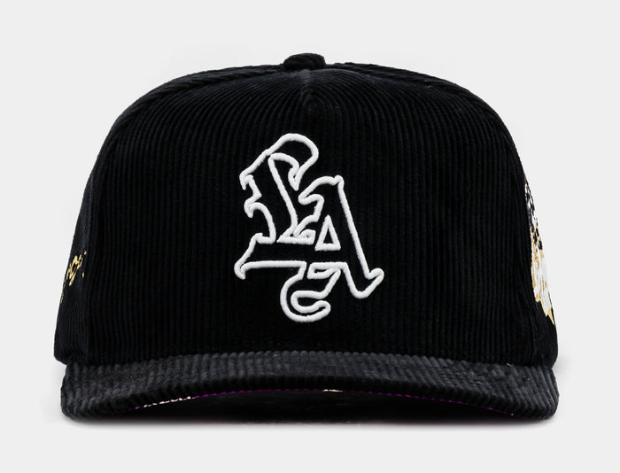 Los Angeles Dreams Dont Sleep Snapback Mens Hat (Black)