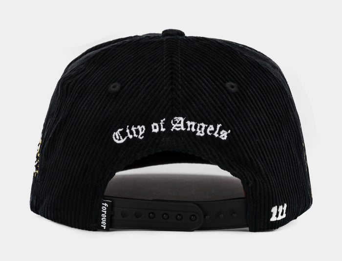 Los Angeles Dreams Dont Sleep Snapback Mens Hat (Black)