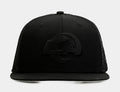 Los Angeles Rams Blackout 9Fifty Trucker Mens Hat (Black)