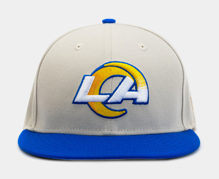 Los Angeles Rams World Class 59Fifty Mens Fitted Hat (Grey/Blue)