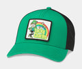 Lucky Charms Trucker Mens Hat (White/Green)