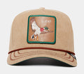 Lucky Duck Snapback Mens Hat (Khaki/Green)