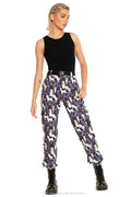 BlackMilk Clothing x Pretty Guardian Sailor Moon - Pretty Guardian Sailor Moon Luna And Artemis Collage Cargo Pants  - Sailor Moon Merchandise - Collaboration apparel - Licenced.