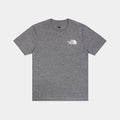 Lunar Snake Graphic Mens Short Sleeve Shirt (Grey/White)