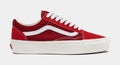 Lux Old Skool Mens Lifestyle Shoes (Red/White)
