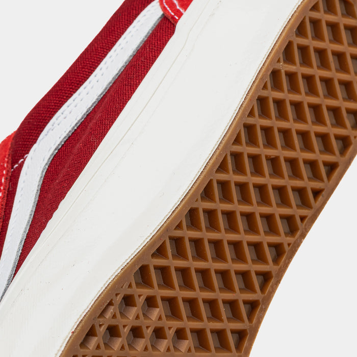 Lux Old Skool Mens Lifestyle Shoes (Red/White)
