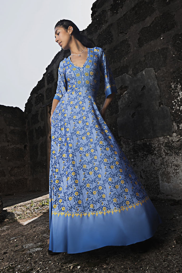 BlackMilk Clothing x Warner Brothers Game of Thrones - Margaery Tyrell  Sleeve Maxi Dress - Warner Bros. Merchandise - Collaboration apparel - Licenced.