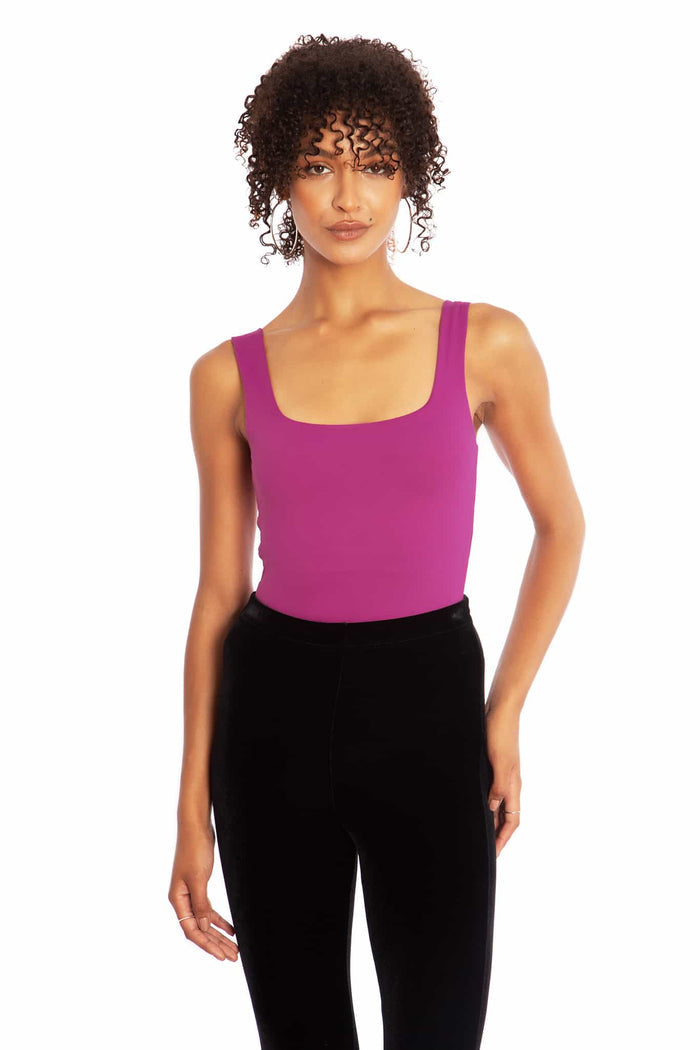 Matte Fuchsia Tank Top