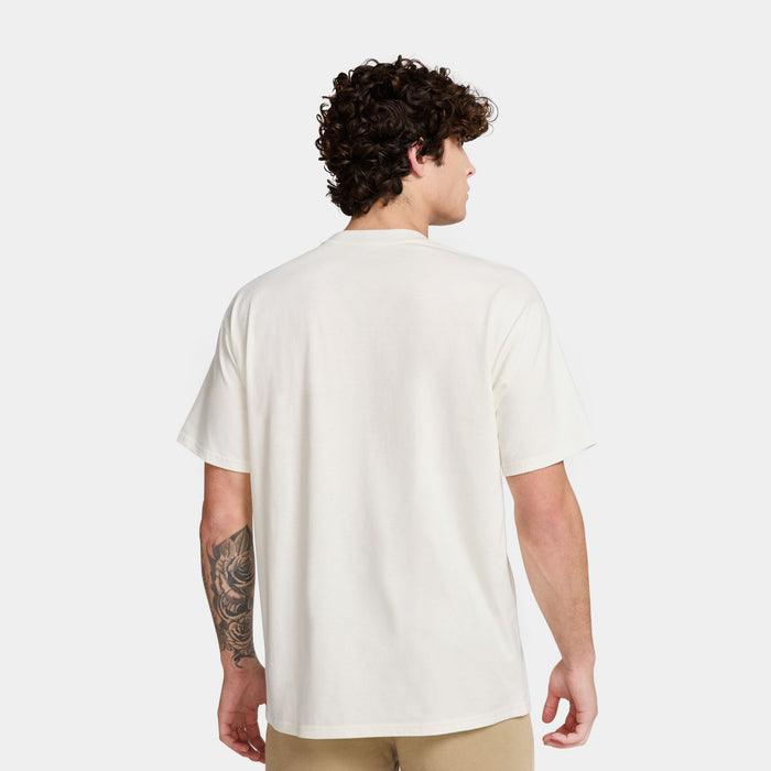 Max 90 Final Champions Mens Short Sleeve Shirt (Beige/Blue)