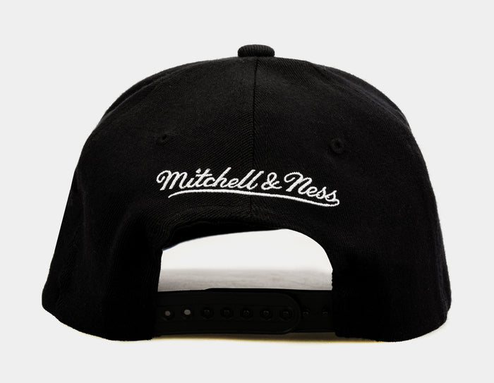 Miami Heat Team Script 2.0 Mens Snapback Hat (Black)
