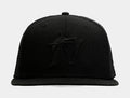 Miami Marlins Blackout 9Fifty Trucker Mens Hat (Black)