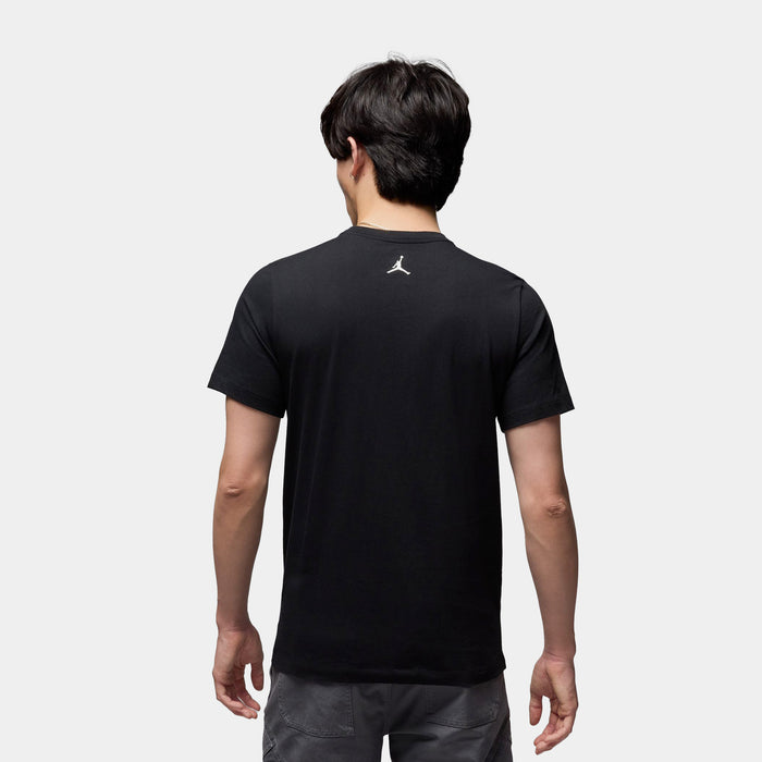 Michael Jordan Brand Photo Mens Short Sleeve Shirt (Black/Red)