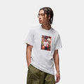 Michael Jordan Brand Photo Mens Short Sleeve Shirt (White/Black)