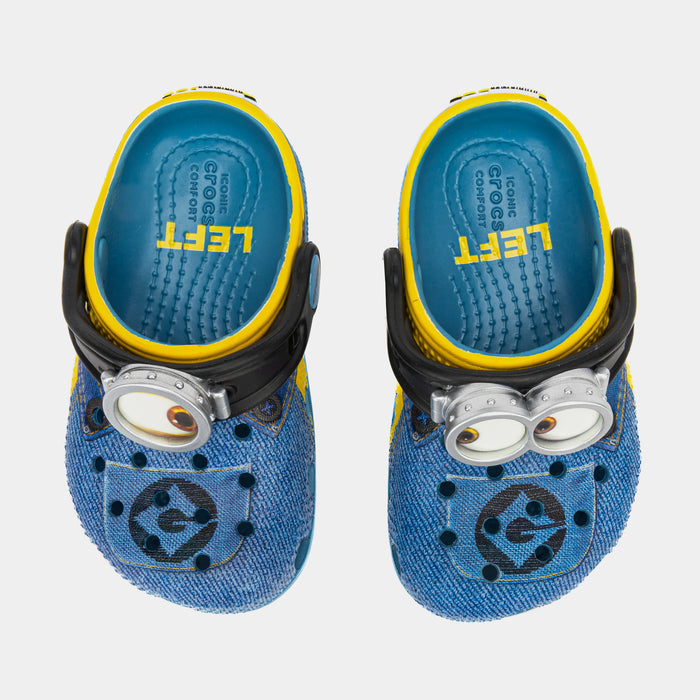 Minions Classic Clog Infant Toddler Sandals (Yellow/Blue) Free Shipping