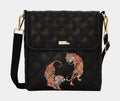 Money Tigers Messenger Sling Mens Bag (Black)
