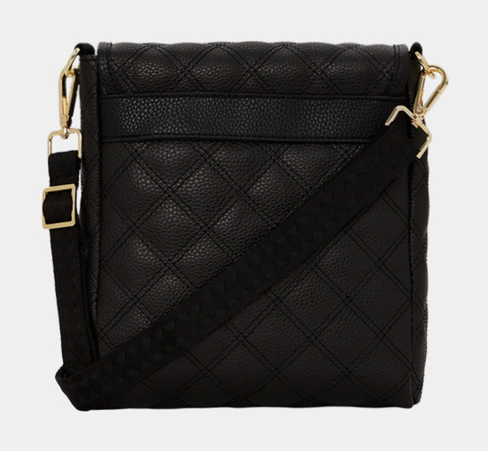 Money Tigers Messenger Sling Mens Bag (Black)