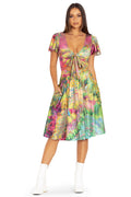 BlackMilk Clothing - Montage Monet Rio Midi Dress