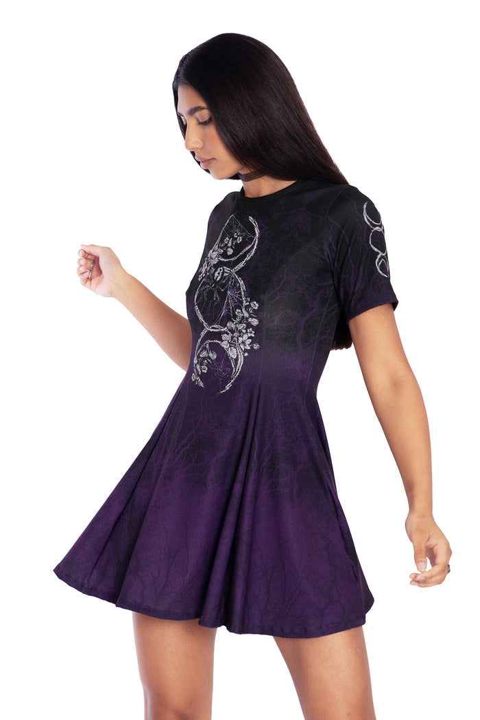 BlackMilk Clothing - Moon Magic Tee Dress