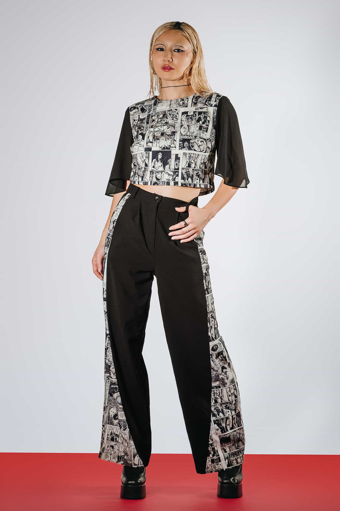 Mosquitoes Panelled Work It Pants