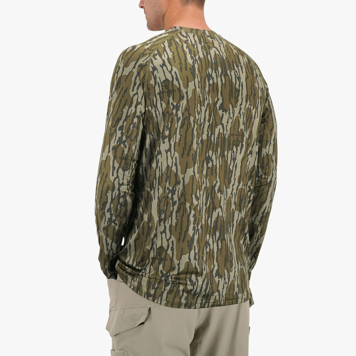 Bottomland $Model is 6'3" 195lbs Size L$